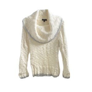 bebe Cowl Neck Sweater Size: Medium